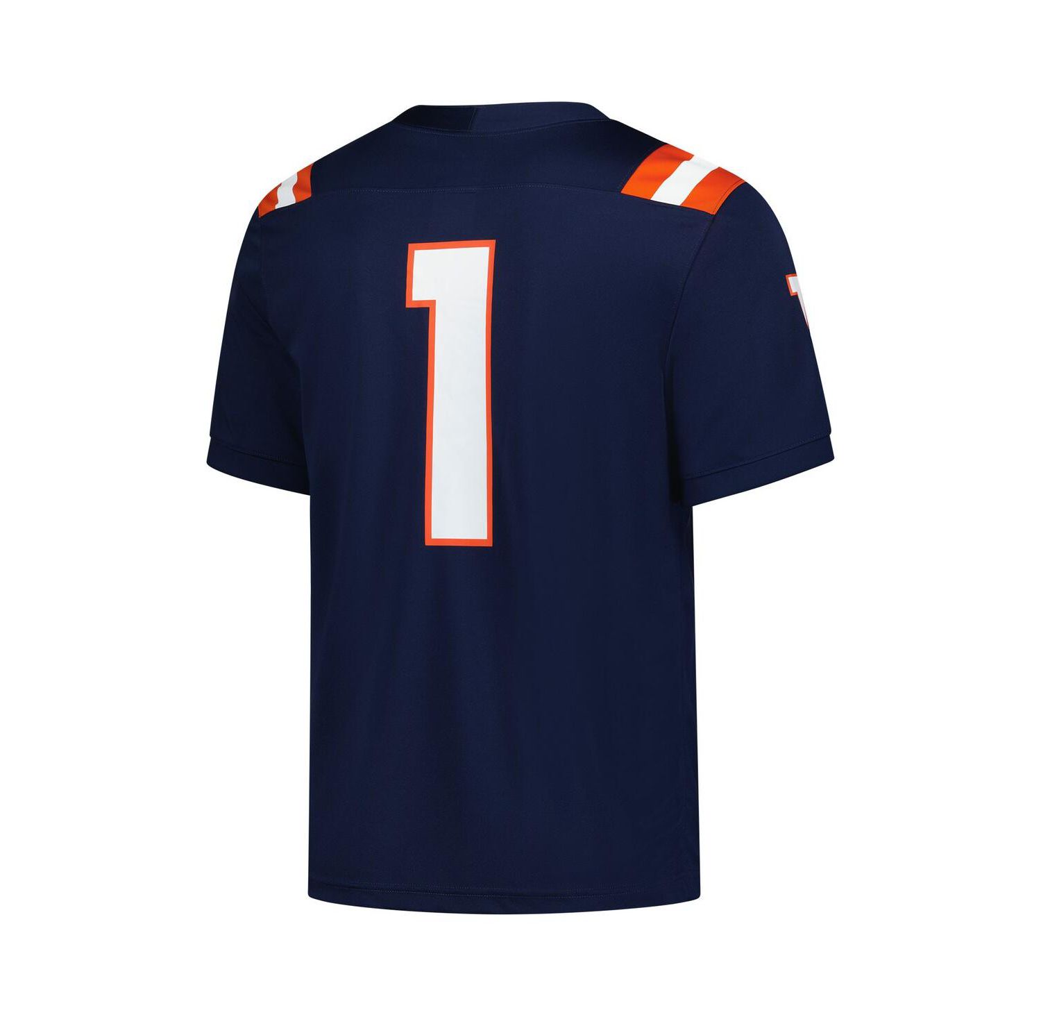 Men's Navy Illinois Fighting Illini Untouchable Replica Game Jersey