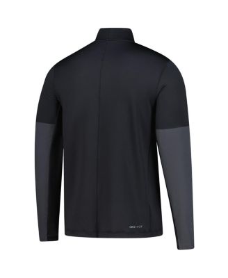 Men's Black Wake Forest Demon Deacons Dri-FIT Half-Zip Pullover Sweatshirt