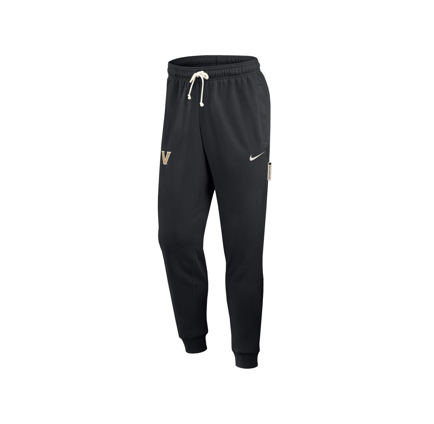 Men's Black Vanderbilt Commodores 2025 Sideline Standard Issue Dri-FIT Taper Sweatpants