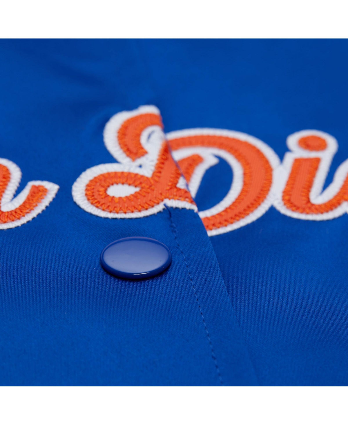 Mitchell & Ness Women's Blue San Diego Padres Cooperstown Collection Full-snap Satin Jacket In Blue