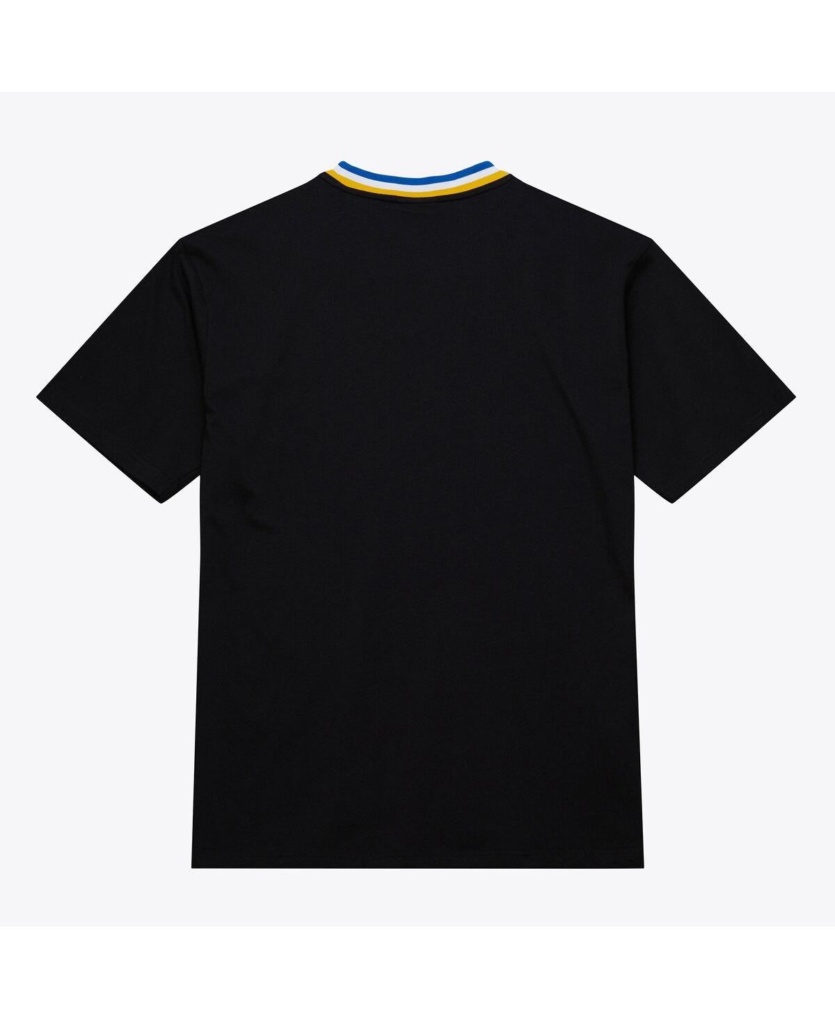 Mitchell & Ness Black La Galaxy Playmaker T-shirt In Black