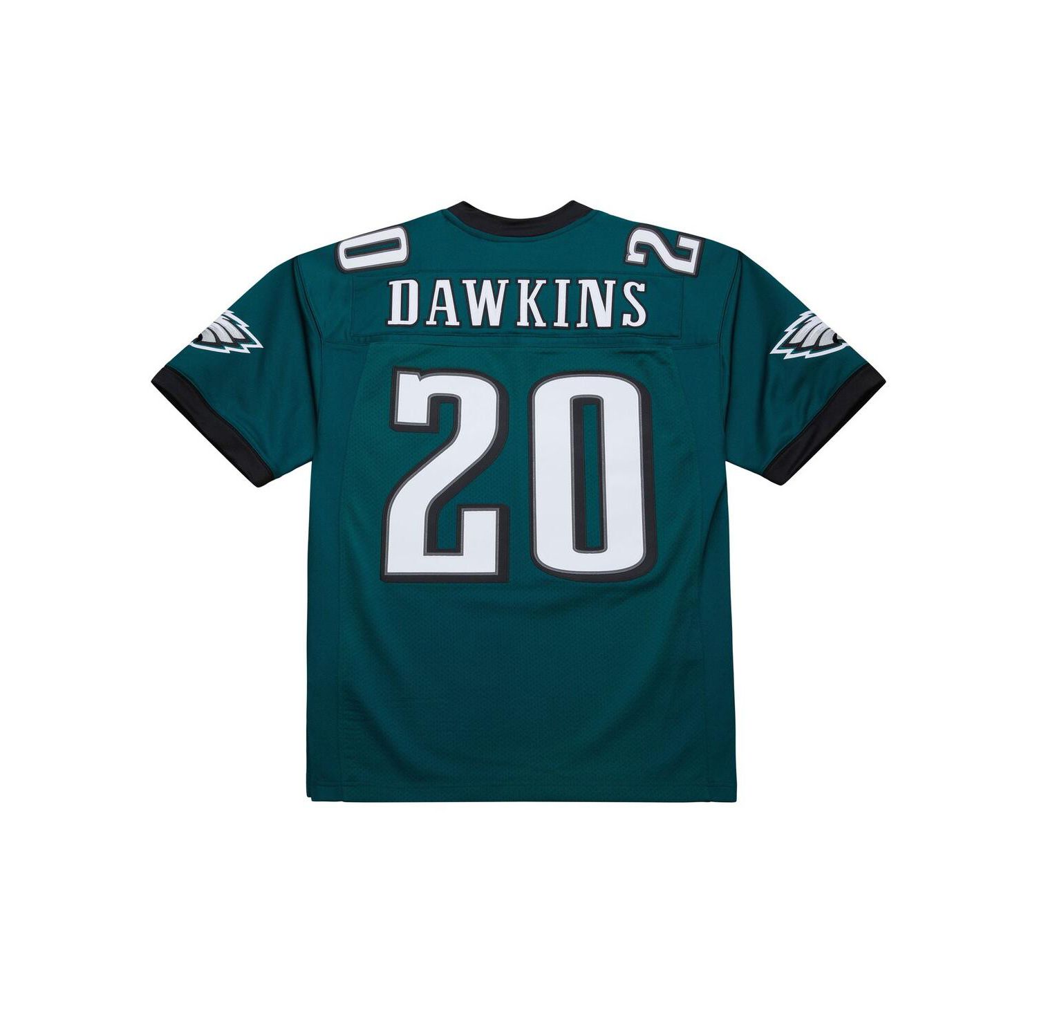 Men's Brian Dawkins Green Philadelphia Eagles 2007 Authentic Throwback Retired Player Jersey