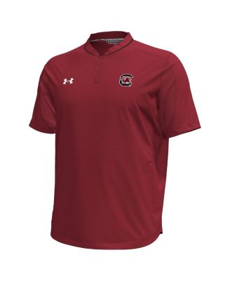 Men's Garnet South Carolina Gamecocks Motivate Quarter-Zip Performance Sweatshirt
