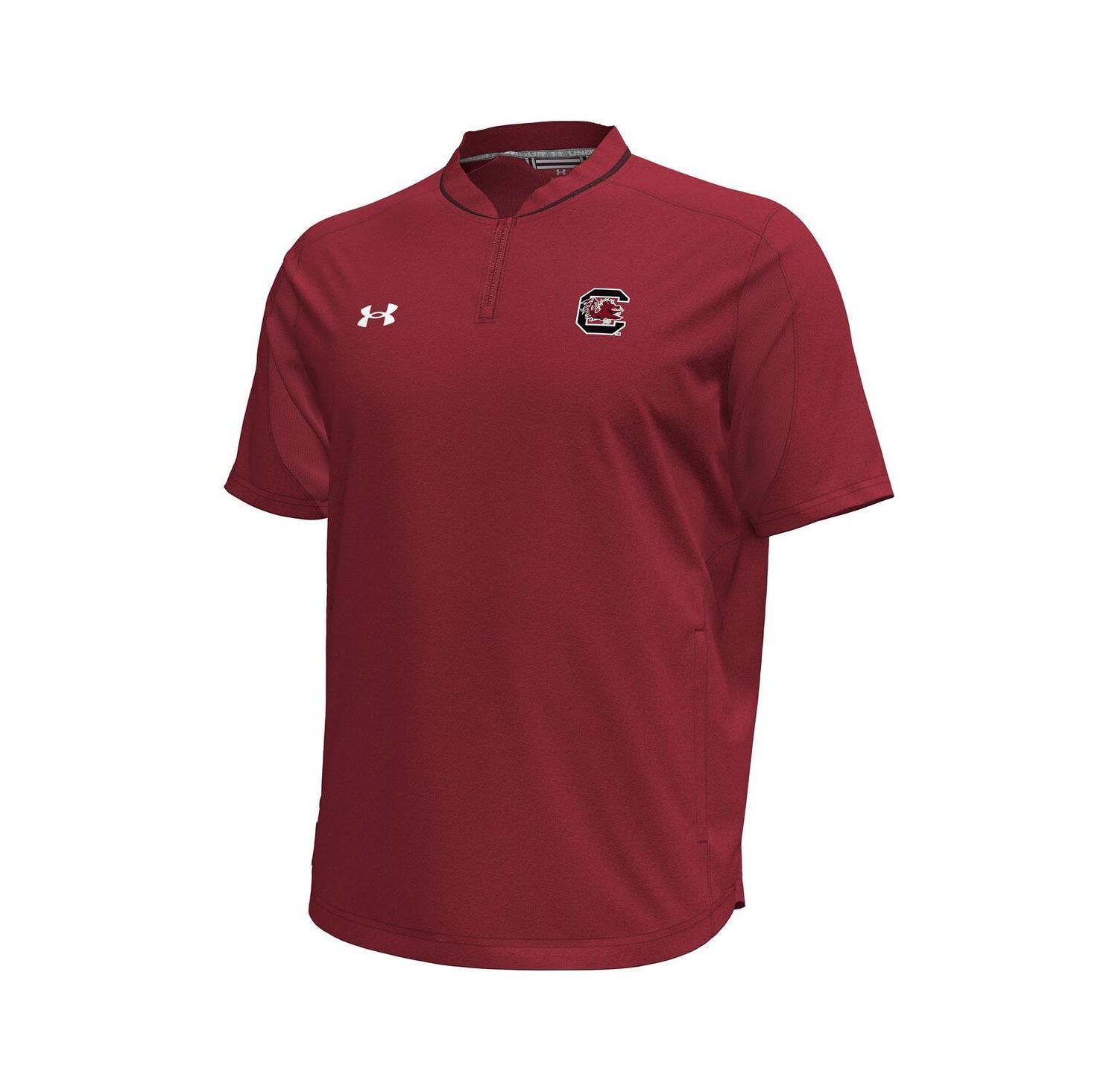 Men's Garnet South Carolina Gamecocks Motivate Quarter-Zip Performance Sweatshirt
