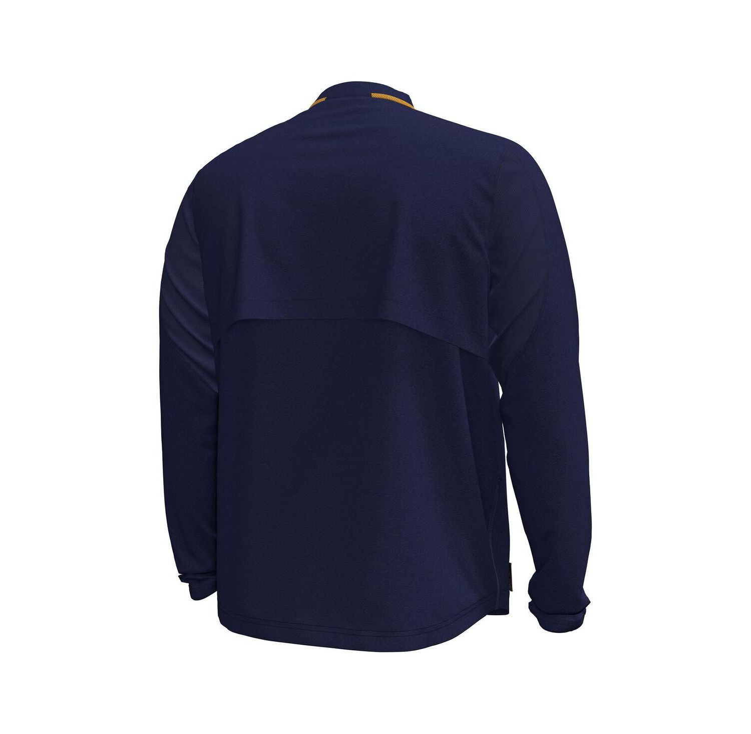 Men's Navy Notre Dame Fighting Irish Motivate Long Sleeve Quarter-Zip Jacket