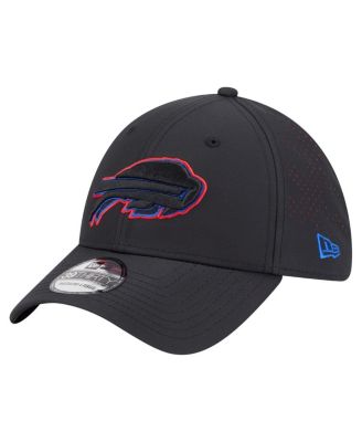 New Era - Men's Black Buffalo Bills Night 39THIRTY Flex Hat