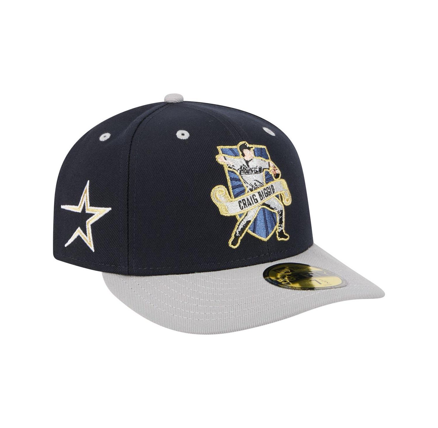 Men's Craig Biggio Navy Houston Astros 59FIFTY Fitted Hat