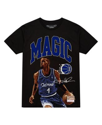 Men's&nbsp;Penny Hardaway Black Orlando Magic Hardwood Classics Player Arch T-Shirt