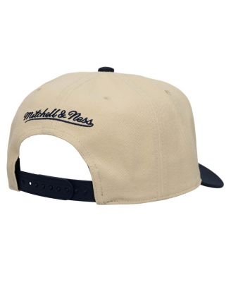 Men's Cream/Navy Sporting Kansas City Upside Down Pro Pinch Snapback Hat