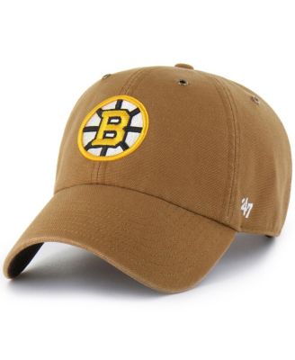 Carhartt x '47 - Men's Brown Boston Bruins Clean Up Adjustable Hat