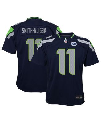 Nike - Big Boys and Girls Jaxon Smith-Njigba College Navy Seattle Seahawks 50th Season Game Jersey