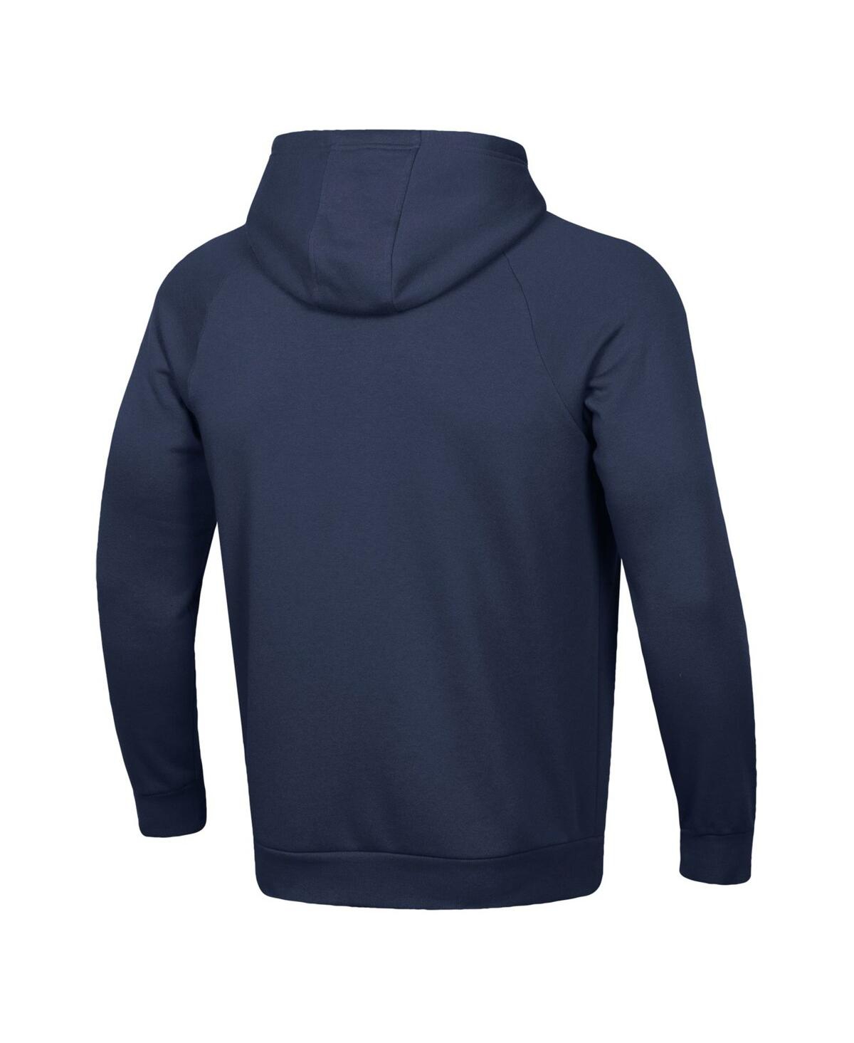Under Armour Men's Navy Notre Dame Fighting Irish 2025 Sideline Rival Fleece Hoodie