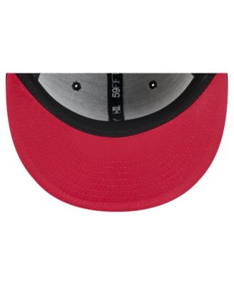 Men's Black Philadelphia Phillies Soutache 59FIFTY Fitted Hat