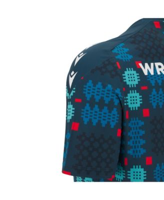 Men's Blue Wrexham Warm-Up Jersey