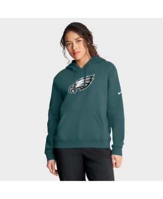Nike - Women's Green Philadelphia Eagles Club Fleece Pullover Hoodie