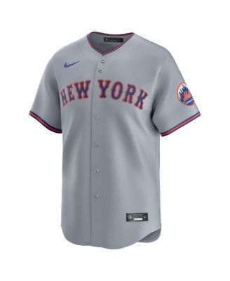 Nike Men's Gray New York Mets Away Limited Jersey - Macy's