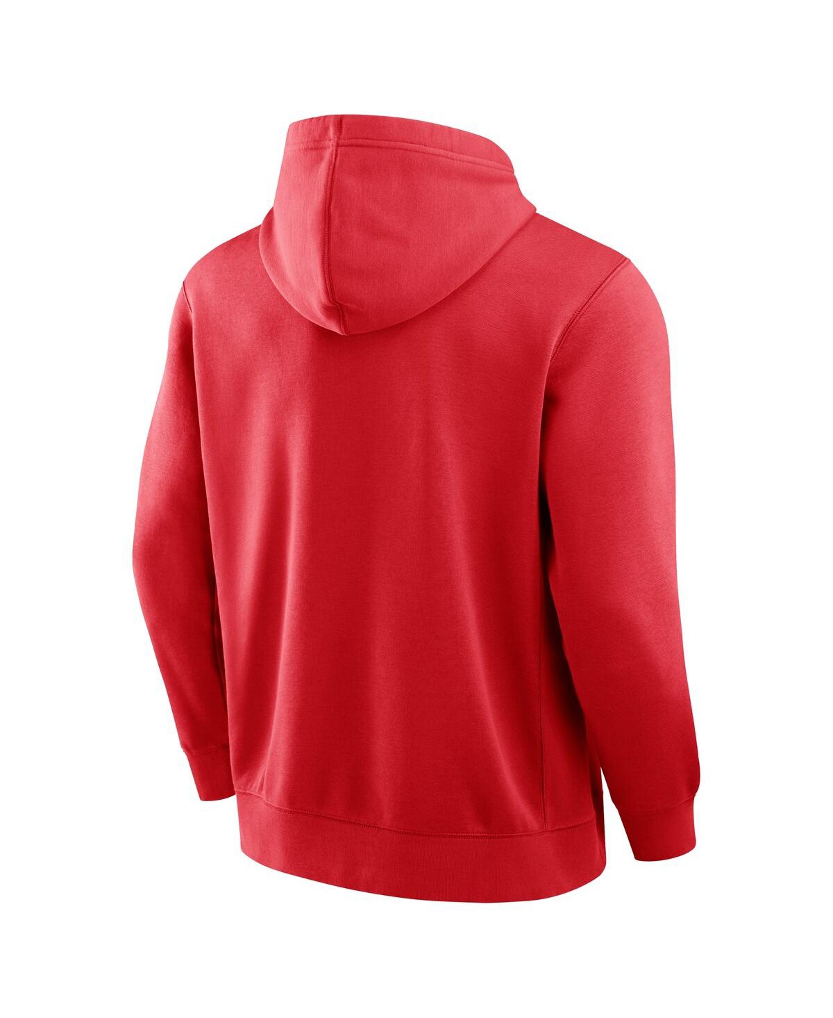 Fanatics Men's Red Kansas City Chiefs New Horizons Heritage Pullover Hoodie In Red