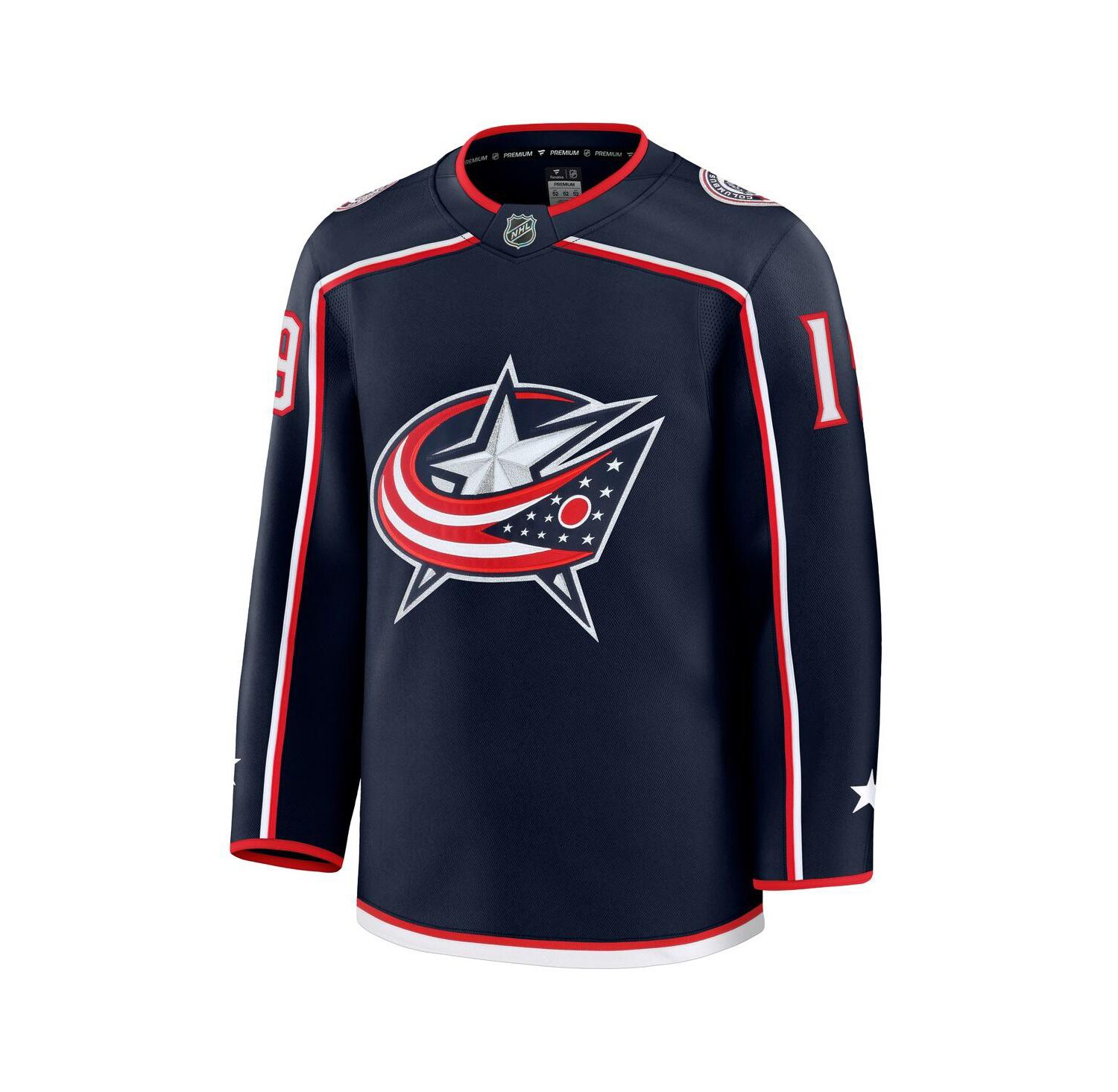 Men's Adam Fantilli Navy Columbus Blue Jackets Home Premium Jersey