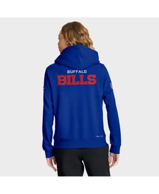 Women's Royal Buffalo Bills Sideline Standard Issue&nbsp;Initial Home&nbsp;Dri-FIT Hoodie