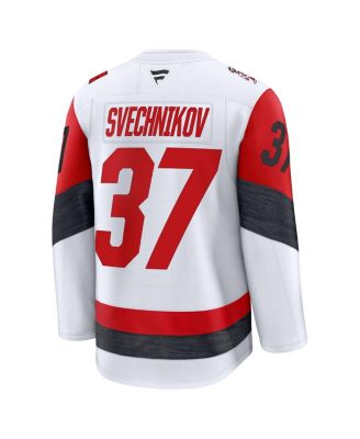 Men's Andrei Svechnikov White Carolina Hurricanes Away Premium Jersey