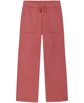 Calvin Klein - Girls 7-16 French Terry Wide-Leg Sweatpants