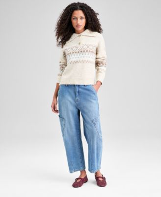 Women's Fair Isle Pullover Sweater, Macy's Exclusive