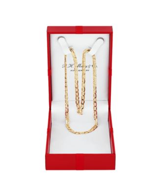 Lightweight Polished Mariner Link 20" Chain Necklace (5.5MM) in 14k Gold
