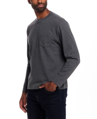 Men's Long Sleeve Pull On Crewneck Shirt