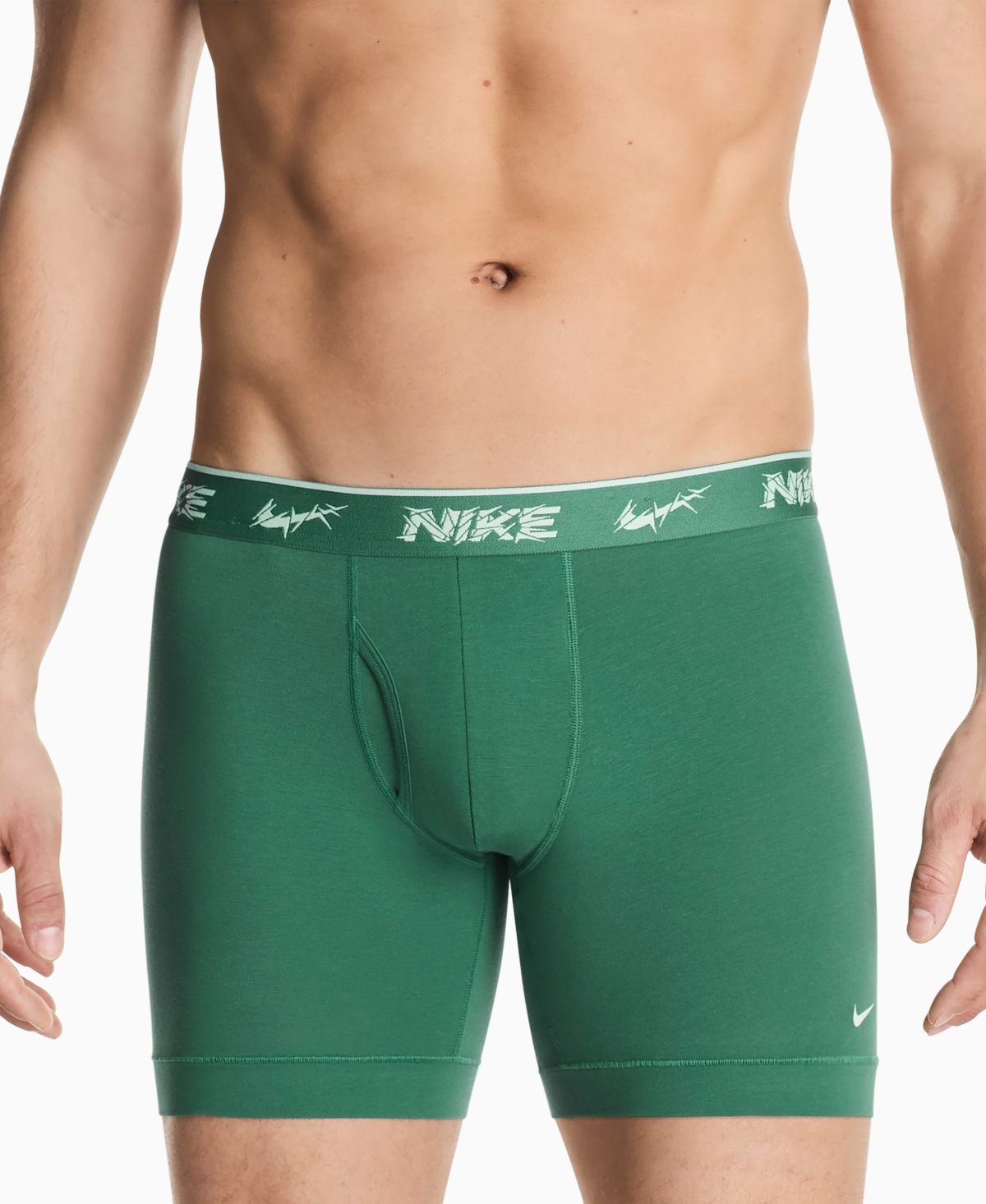 Nike Men's 3-pack Dri-fit Essential Cotton Stretch Boxer Briefs In Multi