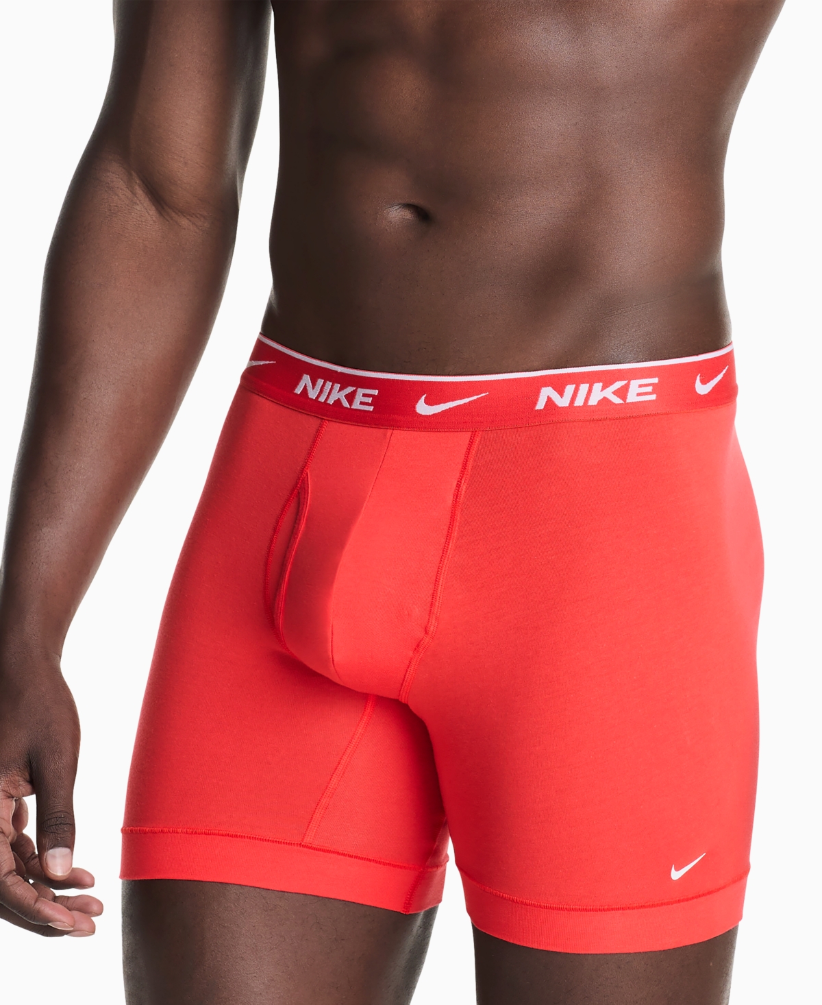 Nike Men's 3-pack Dri-fit Essential Cotton Stretch Boxer Briefs In Multi