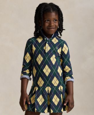 Polo Ralph Lauren - Girls 2T-6X Printed Polo Dress