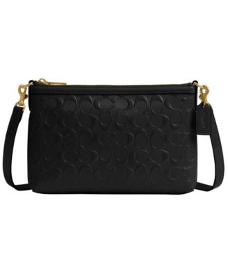 Legacy Small Signature Patent Leather Crossbody Bag