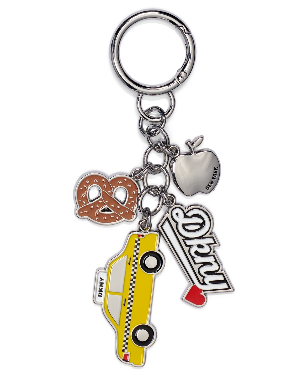 Dkny Boxed Charms And Heart-shaped Wallet In Multi