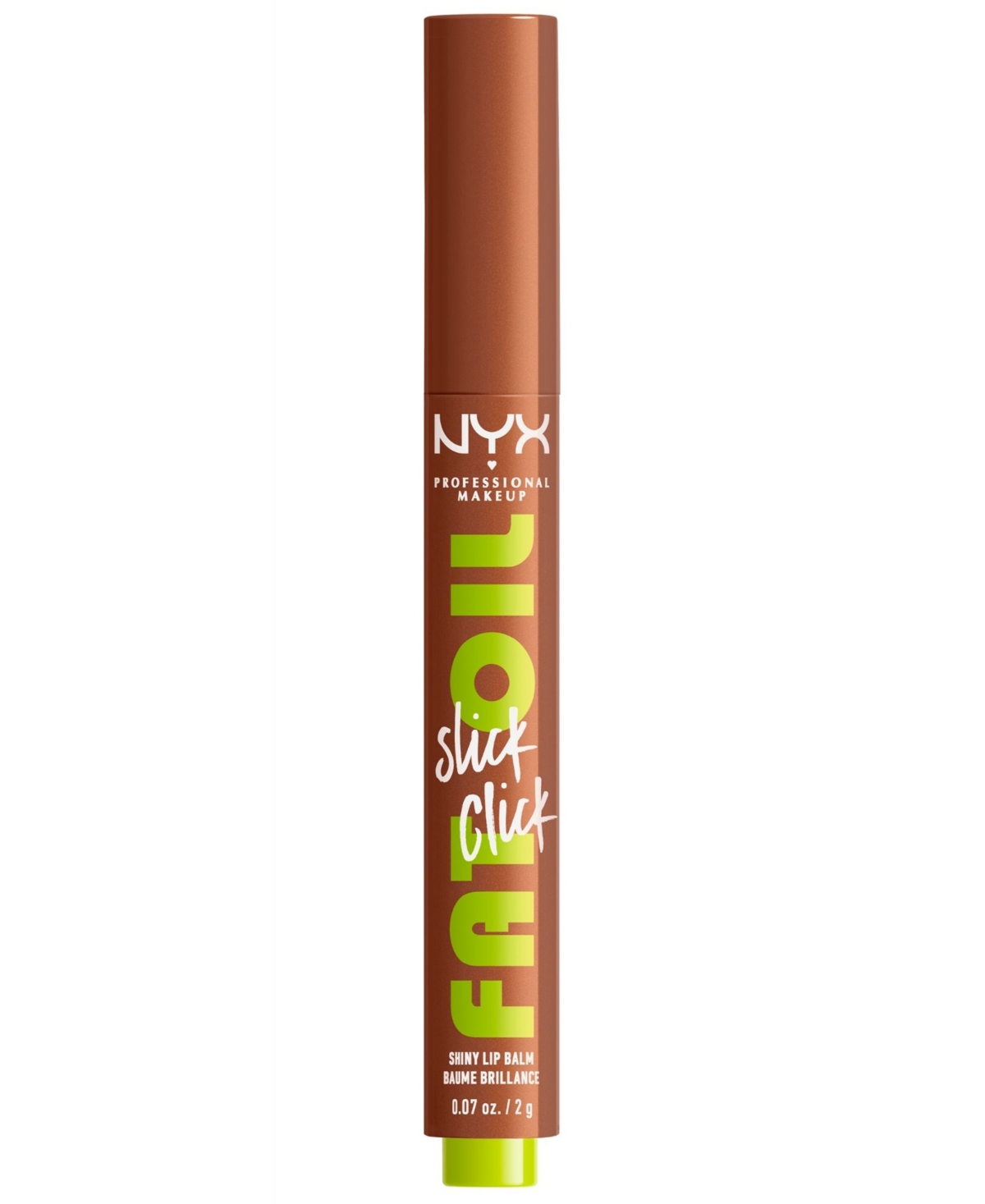 Nyx Professional Makeup Fat Oil Slick Click Lip Balm, 0.07 Oz.