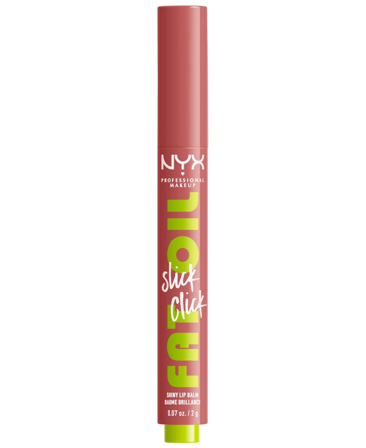 Nyx Professional Makeup Fat Oil Slick Click Lip Balm, 0.07 Oz.