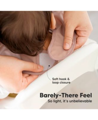 3-Pack Waterproof Baby Bibs for Eating, Lightweight, Mess Proof Toddler Bibs with Food Catcher