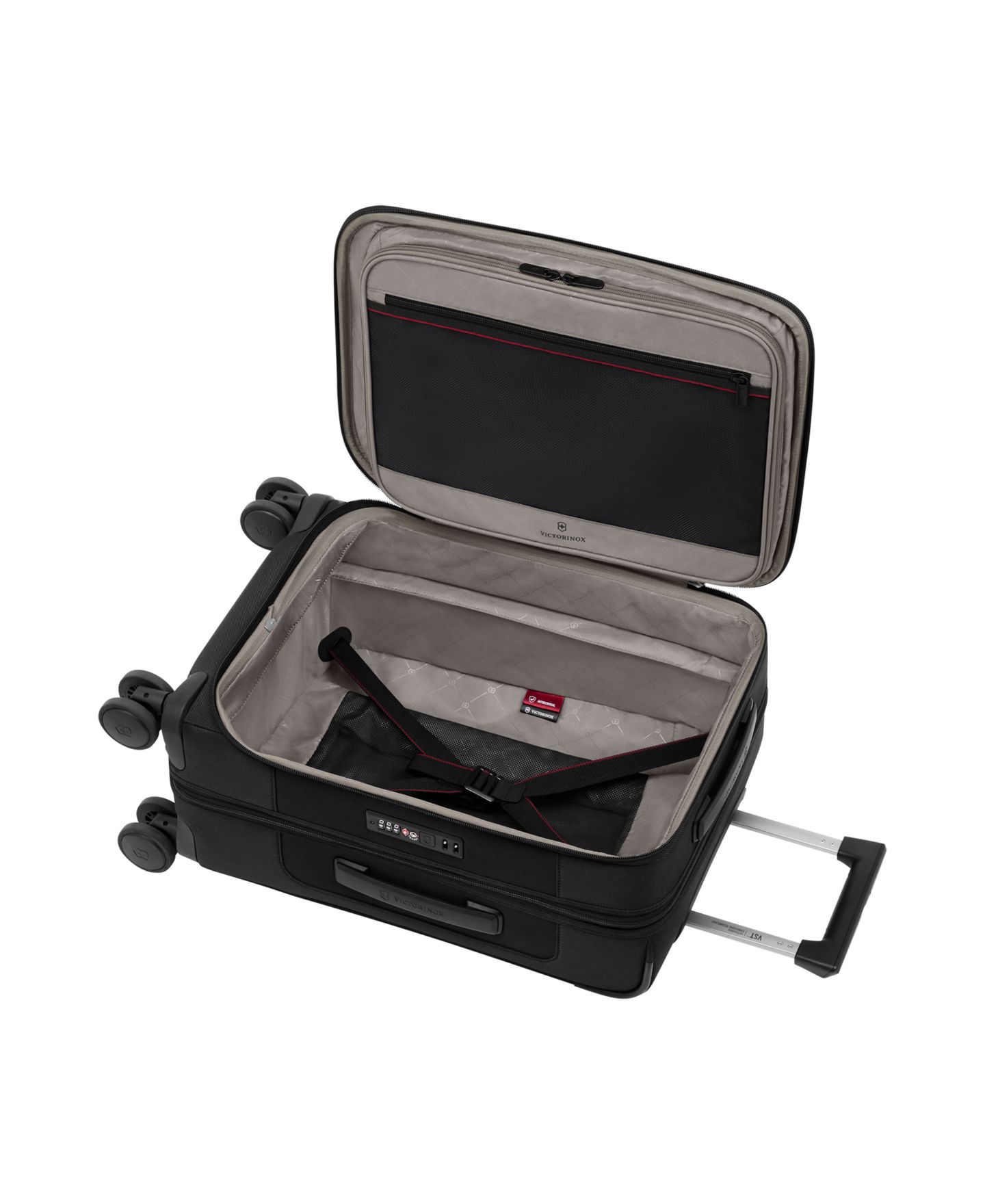Чемодан Victorinox Werks Traveler 7.0 21" Frequent Flyer Carry-On Spinner, цвет: Чёрный — фото 6