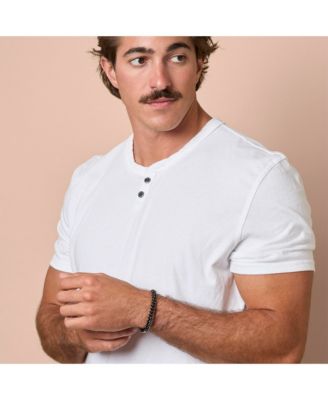 Black 6MM Spiga Chain Bracelet - 8.75'' Chain