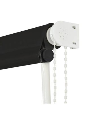 Awning Anthracite Steel and 100% polyester with PA coating