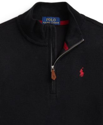 Boys 2-7 Estate-Rib Quarter-Zip Pullover