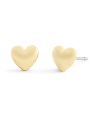Gold Plated Pav&eacute; Heart Jewelry Set