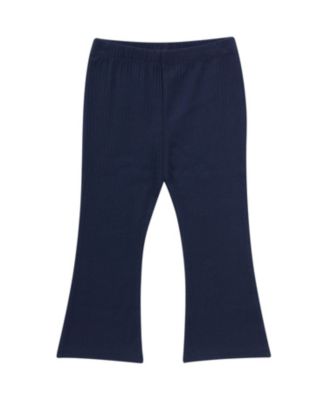 Toddler Girls 3-Pack Textured Flare Leggings