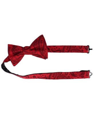 Men's Banbury Tone on Tone Paisley Silk Bow Tie