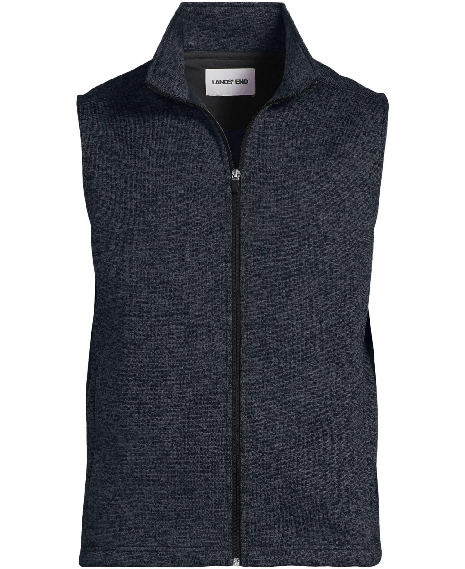 Men's Unisex Sweater Fleece Zip Front Vest