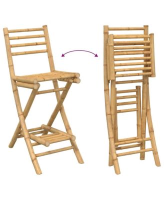 Outdoor Bar Stool Natural Bamboo Standard Outdoor Bar Stool Size