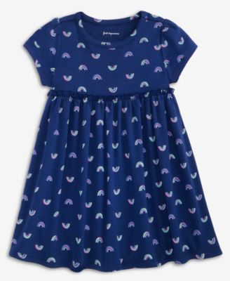 First Impressions - Toddler Girls' 2T-4T Rainbow Print Mini Dress
