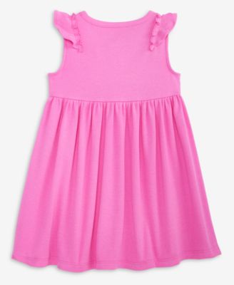 Baby Girls' Solid Ribbed Dress, Macy's Exclusive