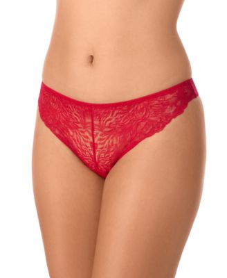 On Gossamer - Women's Luxe Lace Thong Underwear
