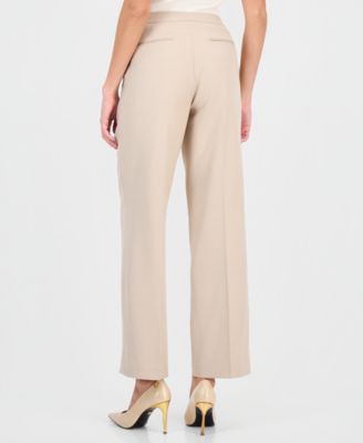 Women's Notch-Lapel Mid-Rise Pantsuit 