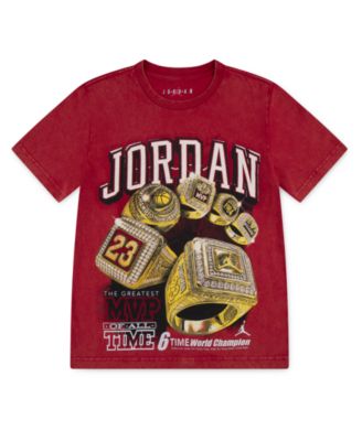 Jordan - Boys 8-18 Rings Graphic Print T-Shirt